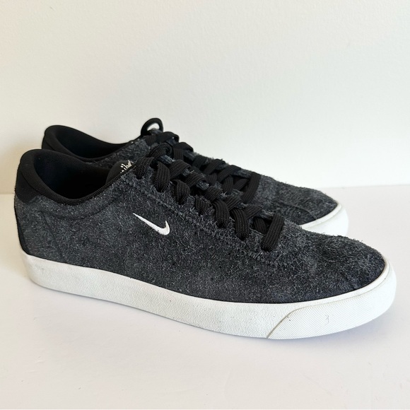 Nike Match Classic Preppy Suede Black Tennis Prep Sneaker - Picture 5 of 12
